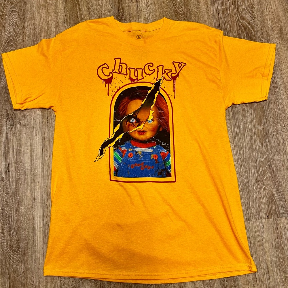 NWOT Chucky Childs Play Women’s T-Shirt Large (Men’s medium)